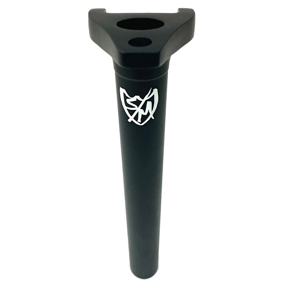 S&M Tripod Seatpost 200mm Black  bmx bike post 25.4mm